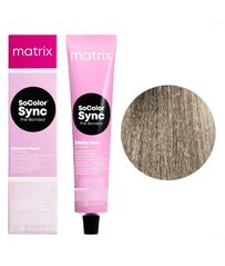 Безаміачна фарба для волосся Matrix SoColor Sync Pre-Bonded Alkaline 8A Світлий попелястий блондин 90 мл