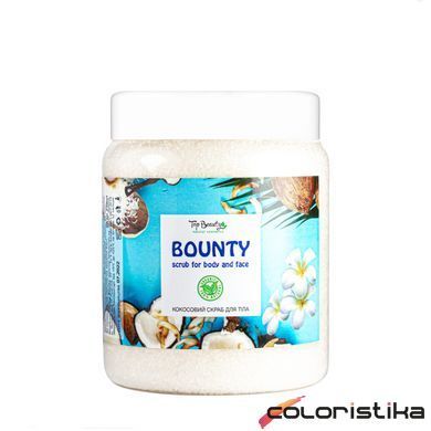 Скраб для обличчя і тіла Top Beauty Bounty з кокосовою олією 250мл