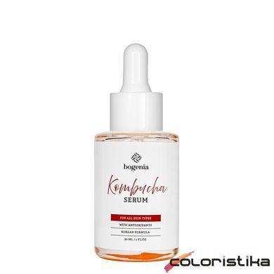Сыворотка для лица Bogenia Kombucha Serum с комбучей и антиоксидантами 30 мл