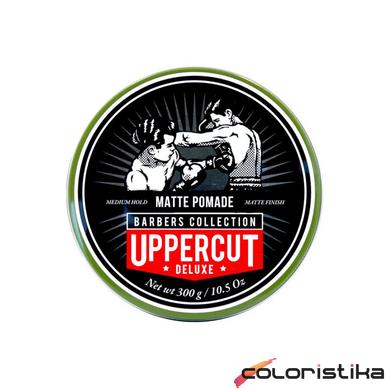 Матовая помада для укладки волос Uppercut Deluxe Matt Pomade 300 г