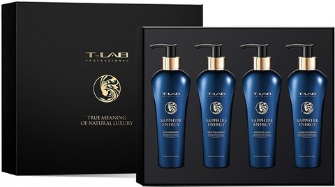 Набор для волос T-LAB Professional Sapphire Energy Magical & Radiant You Luxury Gift