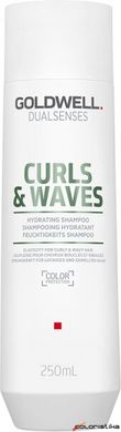 Шампунь для увлажнения вьющихся и волнистых волос Goldwell Dualsenses Curls&Waves 250 мл