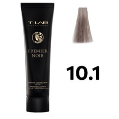 Фарба для волосся T-LAB Premier Noir 10.1 дуже-дуже світлий попелястий блонд 100 мл