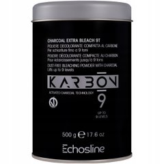 Освітлювач для волосся (порошок) безпильовий з активованим вугіллям Echosline Karbon 9 500 г