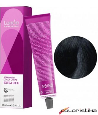 Фарба для волосся Londa Professional PERMANENT COLOR 2/8 Чорно-синій 60 мл