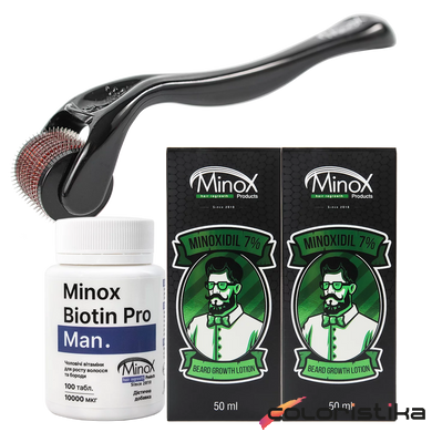 Комплекс для росту бороди базовий Minox Grow Bro