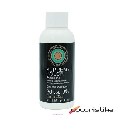 Окислювач FarmaVita Suprema Color 9% (30 vol.) 60 мл