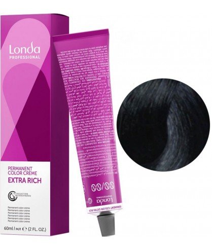 Краска для волос Londa Professional PERMANENT COLOR 2/8 Черно-синий 60 мл