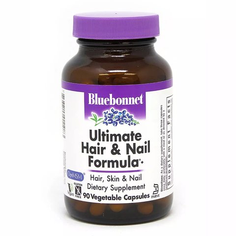 Витамины для волос, кожи и ногтей Bluebonnet Nutrition (Ultimate Hair & Nail Formula) 90 гелевых капсул