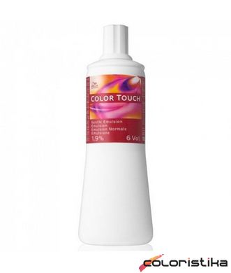 Окислительная эмульсия Wella Professionals Color Touch 1.9% 6 Vol 1000 мл, 1,9%