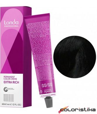 Фарба для волосся Londa Professional PERMANENT COLOR 3/0 Темно-коричневий 60 мл