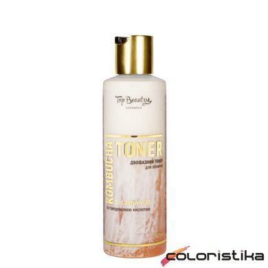 Тонер для лица с комбучей Top Beauty Kombucha двухфазный увлажняющий , 200 мл