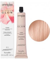 Безаміачна фарба для волосся FarmaVita Omniplex Blossom Glow Toner 100 мл 10.43 Платиновий мідно-золотистий блондин
