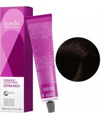 Фарба для волосся Londa Professional PERMANENT COLOR 3/5 Темний шатен червоний 60 мл
