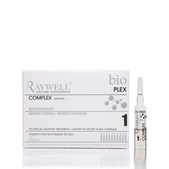 Ампули для відновлення волосся з кератином Raywell Bio Plex 10х10 мл