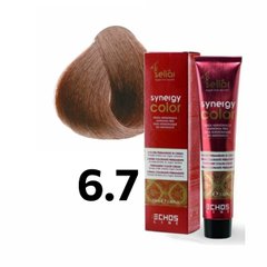 Безаміачна фарба для волосся Echosline Seliar 6.7 темно-русий коричневий 100 мл
