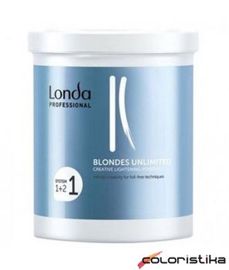 Освітлювач для волосся (пудра) Londa Professional Blondes Unlimited Creative Lightening Powder 400 г