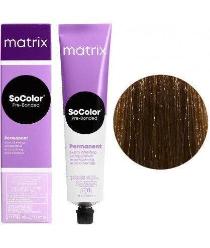 Краска для волос Matrix SoColor Pre-Bonded Permanent Extra Coverage 508NW светлый блондин натуральный теплый 90 мл