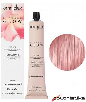 Безаммиачная краска для волос Farmavita Omniplex Blossom Glow Toner 100 мл Pink Розовый