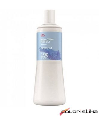 Окислитель Welloxon Perfect Creme Developer Pastel 1+2 1.9% 6 Vol1000 мл, 1,9%