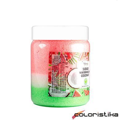 Скраб для обличчя та тіла Top Beauty Watermelon Coconut з ароматом кавуна та кокосовим маслом 250 мл