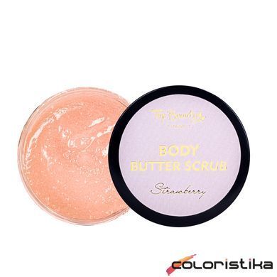 Скраб баттер для тела 2 в 1 Top Beauty Body Butter Scrub Strawberry, 400 г