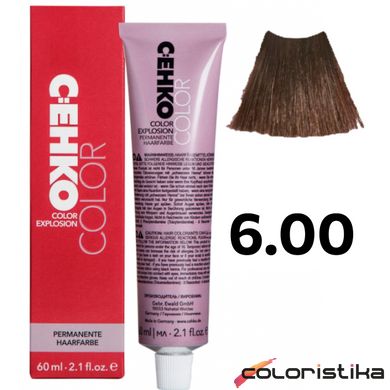 Краска для волос C:EHKO Color Explosion 6.00 темный блондин (седина) 60 мл