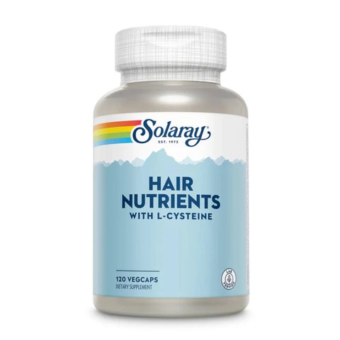 Комплекс для волосся Solaray Hair Nutrients - 120 vcaps