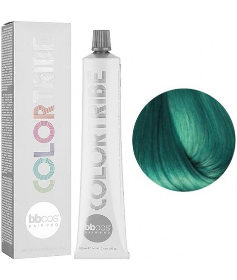 Краска-пигмент прямого действия для волос BBcos Colortribe Aquamarine Аквамарин 100 мл