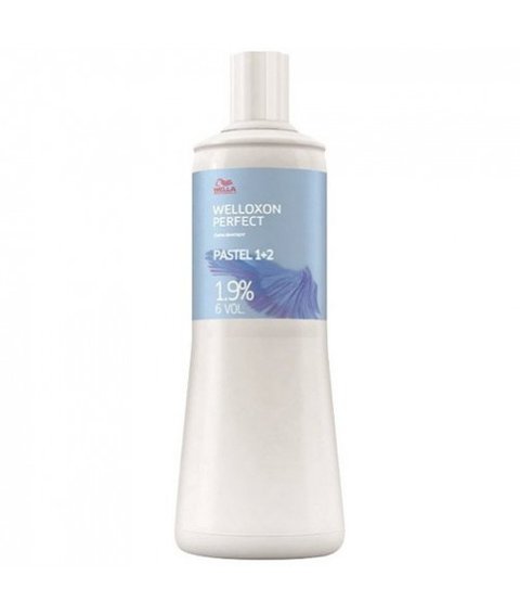 Окислитель Welloxon Perfect Creme Developer Pastel 1+2 1.9% 6 Vol1000 мл, 1,9%