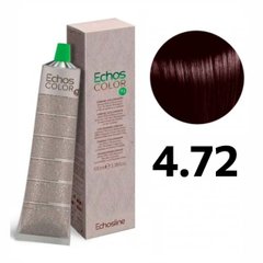 Фарба для волосся Echosline Echos Color 4.72 теплий коричневий середній каштан 100 мл