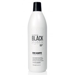 Шампунь для зволоження та зміцнення волосся Inebrya Black Pepper Iron Shampoo 1000 мл