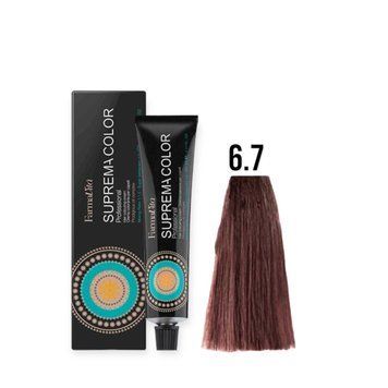 Фарба для волосся FarmaVita Suprema Color 6.7 світлий коричневий кашемір 60 мл