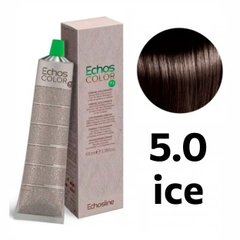 Фарба для волосся Echosline Echos Color 5.0 ice натуральний холодний світлий каштан 100 мл
