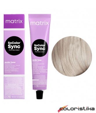 Безаммиачная краска для волос Matrix SoColor Sync Pre-Bonded Acidic 10PG, золотистое опал 90 мл