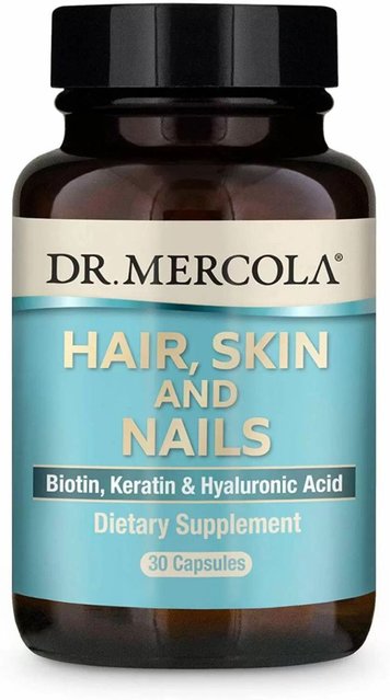 Вітаміни для волосся шкіри та нігтів Dr. Mercola (Hair Skin & Nails) 30 капсул