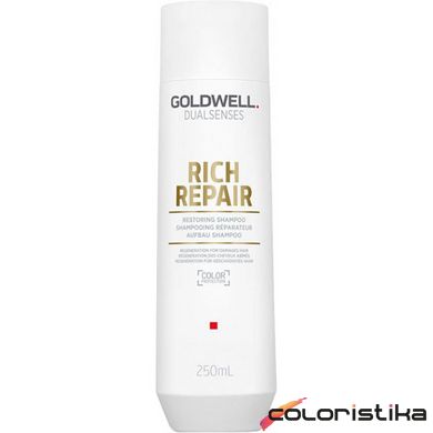 Шампунь Goldwell Dualsenses Rich Repair Shampoo для сухого та пошкодженого волосся 250 мл