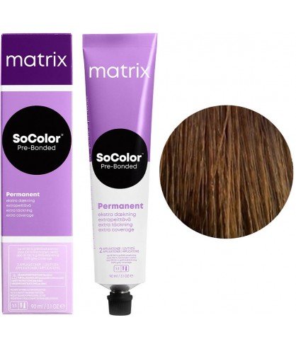 Краска для волос Matrix SoColor Pre-Bonded Permanent Extra Coverage 508NA светлый блондин пепельный 90 мл