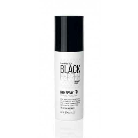 Термозащитный укрепляющий спрей для волос Inebrya Balck Pepper Iron Spray 50 мл