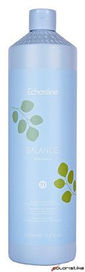 Нормалізуючий шамупнь для балансу шкіри голови Echosline Vegan Balance 1000 мл