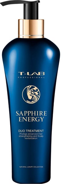 Кондиционер для укрепления антиэйдж эффекта волос T-LAB Professional Sapphire Energy Duo Treatment, 300 ml