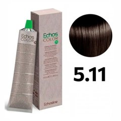 Фарба для волосся Echosline Echos Color 5.11 екстрахолодний світлий каштан 100 мл