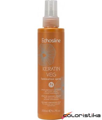 Спрей з кератіном Echosline Keratin Veg Lamination Spray 200 мл