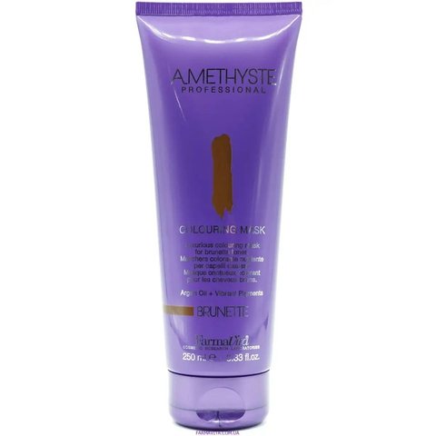 Тонирующая маска для коричневых оттенков FarmaVita Amethyste Colouring Mask BRUNETTE 250 мл