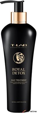 Кондиціонер для детоксикації шкіри голови T-LAB Professional Royal Detox Duo Treatment, 300 ml