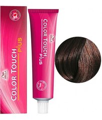 Безаміачна фарба для волосся Wella Professionals COLOR TOUCH PLUS 55/04 Світло-коричневий натуральний червоний 60 мл