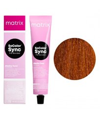 Безаміачна фарба для волосся Matrix SoColor Sync Pre-Bonded Alkaline 7CC+ Блондин інтенсивний мідний 90 мл