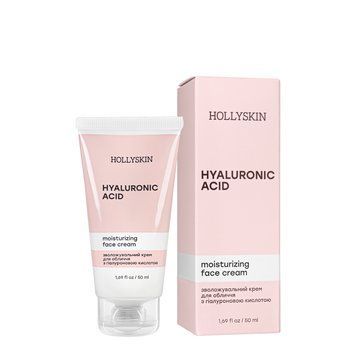 Крем для обличчя з гіалуроновою кислотою Hollyskin Hyaluronic Acid Face Cream зволожувальний