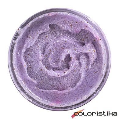 Сахарный скраб для тела Hollyskin Bilberry Bubbles с маслом ши и перлитом