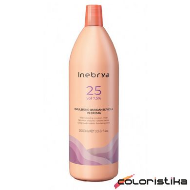 Окислювач кремовий Inebrya Violet Oxydizing Emulsion Cream 7,5% (25 vol.) 1000 мл